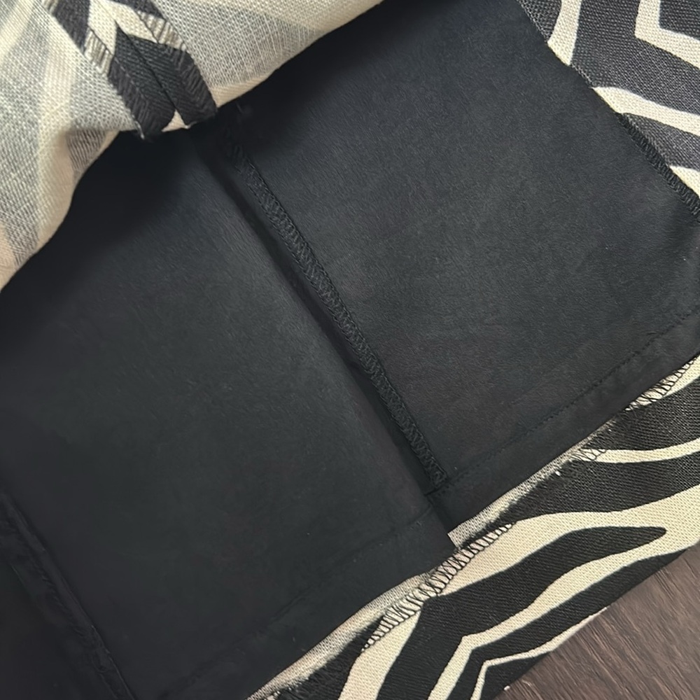 J Crew zebra print linen shift dress 4P - Picture 9 of 9